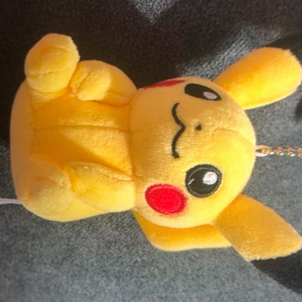 Pokemon Pikachu Plush Keychain